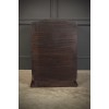 Stunning Pair of Large Figured Walnut Art Deco Bedside Chests