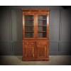 Victorian Walnut Glazed Bookcase
