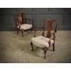 Pair of Queen Anne Style Walnut Childs Chairs